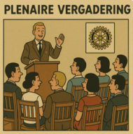 Plenaire vergadering + stavaza fundraisers